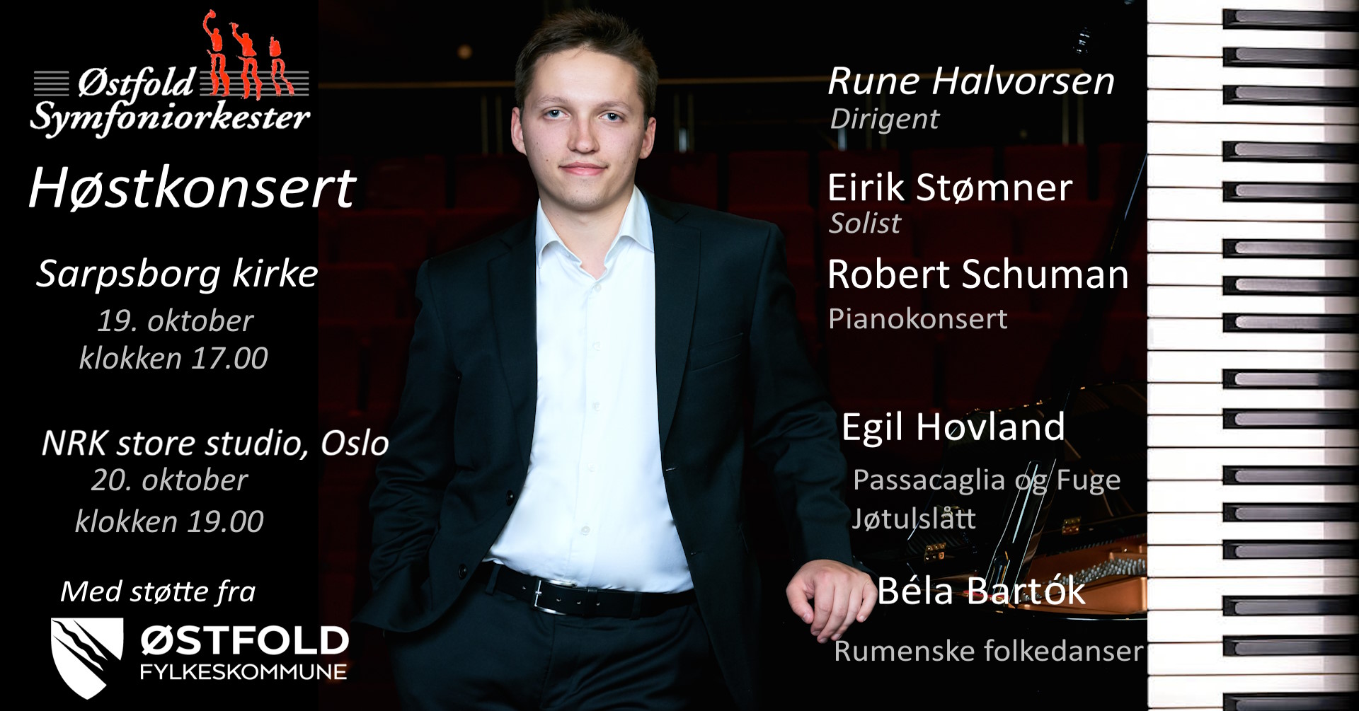 Høstkonsert 2024, Sarpsborg og Oslo
